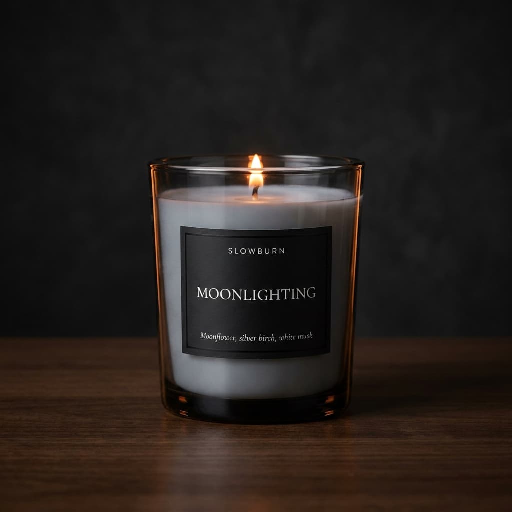 Moonlighting candle — Moonflower, silver birch, white musk